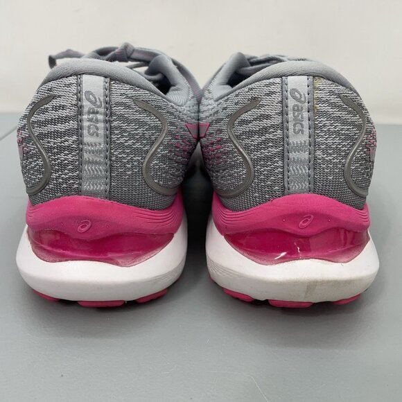 Asics Gel Cumulus 24 Sneakers Shoes Running Training Gray Pink Womens 8 - Picture 7 of 13